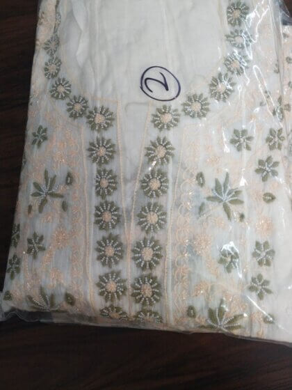 SD/290/SI3/CREAM MEHNDI/ANARKALI/2